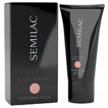 SEMILAC АКРИЛОВЫЙ ГЕЛЬ ACRYLGEL FLEXY PUDDING ROSE 30г