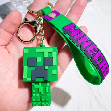 БОЛЬШАЯ ФИГУРКА MINECRAFT БРЕЛОК 22 СМ КУЛОН СТИВ КРИПЕР КУЛОН 4 ДИЗАЙНА