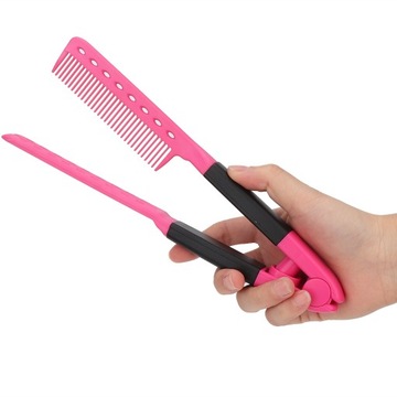Пластиковая портативная расческа для выпрямления волос Curly FQ Tool