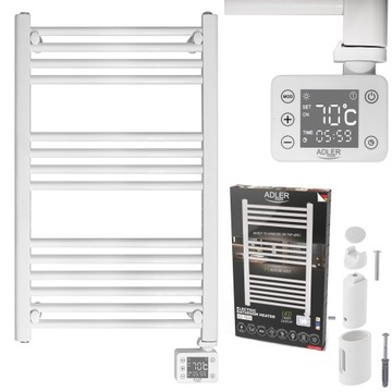 Grzejnik Łazienkowy ELEKTRYCZNY Drabinka Programator Termostat Suszarka 2w1