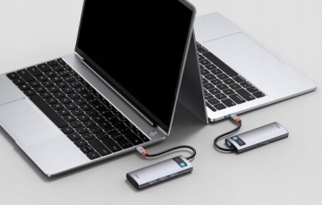 Адаптер BASEUS HUB 5 в 1 Type C — адаптер HDMI 3xUSB 3.0 USB-C PD
