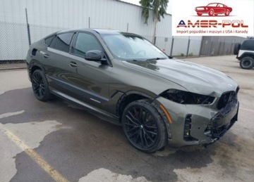 BMW X6 G06 2024 BMW X6 M60I 2024 4.4l 4.4 Benzyna 523KM