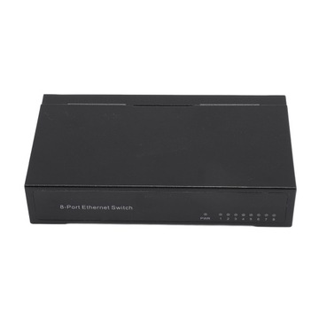 8-portowy przełącznik Fast Ethernet 10 100 Mb/s Pulpit rozdzielacz 00