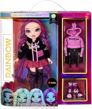 RAINBOW HIGH FASHION DOLL LALKA EMI VANDA