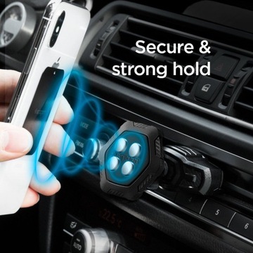 SPIGEN QS24 - МАГНИТНЫЙ АВТОМОБИЛЬНЫЙ ДЕРЖАТЕЛЬ CD