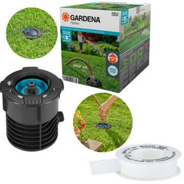 Puszka Poboru Wody Gardena 8266/ 8250 + Taśma uszczelniająca PTFE Gratis