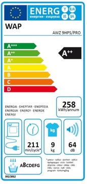 Промышленная сушилка WHIRLPOOL AWZ 9 HPS PRO