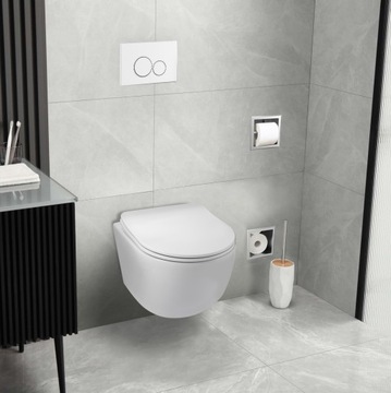 7в1 BALNEO КОМПЛЕКТ ДЛЯ УНИТАЗА ЗАПРЕЩЕННОГО МОНТАЖА, РАМКА УНИТАЗА, КНОПКА