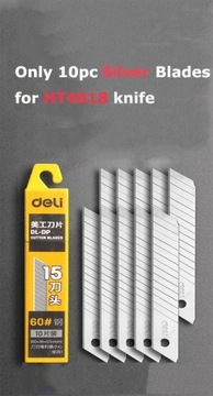 Универсальный нож Deli, портативный карманный нож для коробок