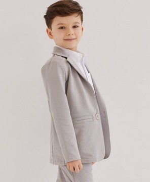 Marynarka chłopięca ALL FOR KIDS szara r. 104/110