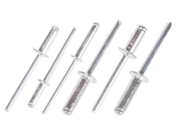 НАБОР ИЗ 450 ЗАКЛЕПОК АЛЮМИНИЕВЫХ 3,2-4,8 мм C0405