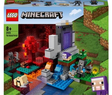 Lego Minecraft уничтожил портал 21172