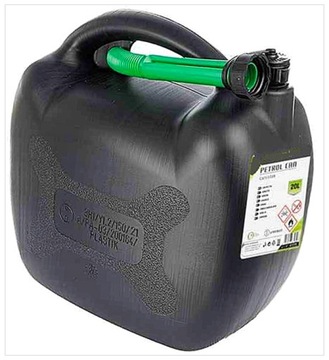 I7F67 KANISTER PLASTIKOWY NA PALIWO 20L OWALNY ATEST 0000-00