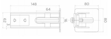 РОЛИКИ ТЕЛЕЖКИ ДЛЯ ОТКАТНЫХ ВОРОТ 80х80 РОЛИК