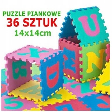 PUZZLE PIANKOWE MATA PIANKOWA DLA DZIECI 36 SZT