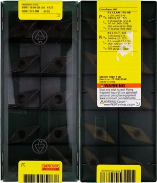 Płytki VBMT 160408-UM 4425 SANDVIK