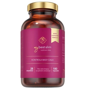 MyBestPharm MyBestSlim suplement diety 180 kapsułek P1