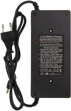 Адаптер питания 54,6 В, 48 В, 2 А, 13S, литий-ионное зарядное устройство для велосипеда