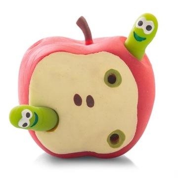 Зараженные червями Apple Worms Relax Interweaving EDU