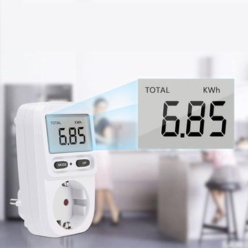 ВАТ МЕТР СЧЕТЧИК ЭЛЕКТРОЭНЕРГИИ СТОИМОСТЬ ЭНЕРГИИ ЖК-дисплей кВтч