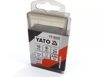 ZESTAW BITÓW YATO PH1 YT 78131 10PCS