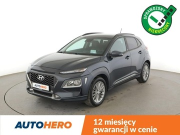 Hyundai Kona I Crossover 1.0 T-GDI 120KM 2018 Hyundai Kona klima auto navi kamera i czujniki