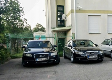 AUDI A6 C6 - LIŠTA CHROM NA MASKA CHRÓM
