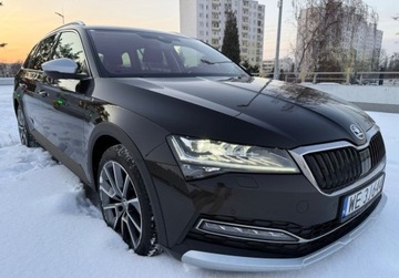 Skoda Superb III Scout 2.0 TDI SCR 200KM 2021 Skoda Superb salon PL FV VAT 23 gwarancja Scout 4x4 200 KM 2.0, zdjęcie 9