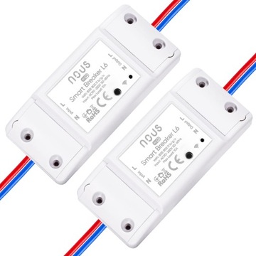 Basic Wifi przekaźnik przełącznik NOUS L6 2szt