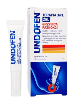 Undofen Terapia 3w1 Żel na grzybicę paznokci 7ml