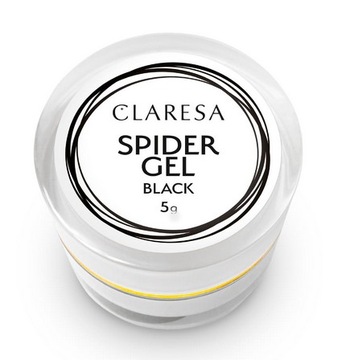 Claresa Spider Gel Do Zdobień Black 5g