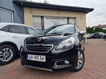 Peugeot 2008 I SUV 1.6 VTi 120KM 2014 Peugeot 2008 1.6 Benzyna Active Ledy Klima Isofix, zdjęcie 2