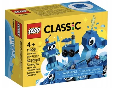 LEGO Classic 11006 Niebieskie klocki kreatywne NOWE