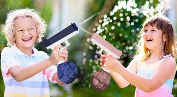 GLOCK ELECTRIC АВТОМАТИЧЕСКИЙ ВОДЯНОЙ ПИСТОЛЕТ, ДВА ДЕТСКИХ ЖУРНАЛА