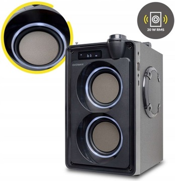 БЕСПРОВОДНОЙ ДИНАМИК BLUETOOTH SOUNDBEAT 5.0 USB SD AUX РАДИО КАРАОКЕ