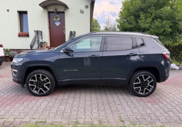 Jeep Compass II SUV 1.4 Multiair 170KM 2018 Jeep Compass 1,4T 170KM AT9 4X4 Key-less ACC Beats Android Skora Bezwypadk, zdjęcie 2