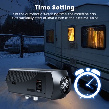 Обогреватель стоянки, 2 кВт, 12/24 В, Bluetooth, дизельный