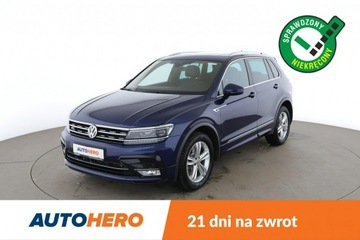 Volkswagen Tiguan II SUV 2.0 TDI BlueMotion Technology 240KM 2017 Volkswagen Tiguan R-LINE 240 KM 4x4 alcantara