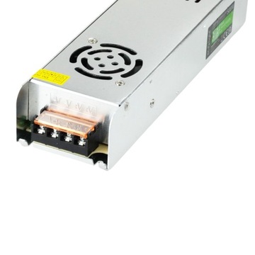 ZASILACZ LED 500W 12V TRANSFORMATOR MODUŁOWY SLIM 40A IP20 DO TAŚM OPRAW
