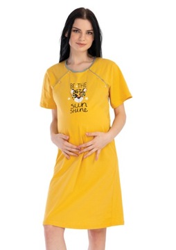 Koszula Nocna do Karmienia Vienetta L 40 ciążowa