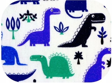 PIELUCHA pieluszka FLANELOWA DINOZAURY Polska