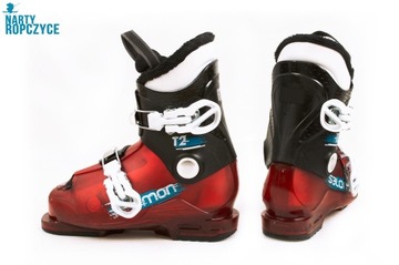 Лыжные ботинки SALOMON T2 JR, красные, 19, 30 дБ!