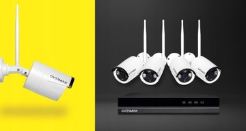 КОМПЛЕКТ НАРУЖНОГО МОНИТОРИНГА 4 КАМЕРЫ 1080p FULL HD DVR IP66