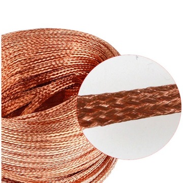 Медная оплетка - медная оплетка 10мм2 1 метр