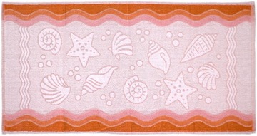Ręcznik Flora Ocean 70x140 Brzoskwinia Greno