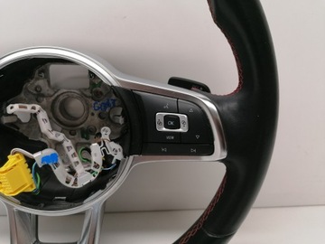 VW GOLF VII 7 GTI КОЖАНЫЙ РУЛЬ ОРИГИНАЛ