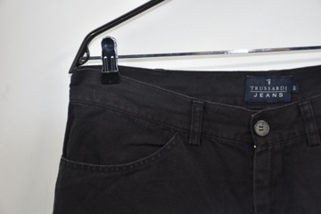 Trussardi Jeans spodenki męskie W33 bawełna len 50