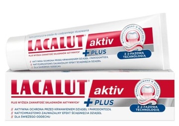 Lacalut Aktiv Plus pasta do zębów - 75 ml
