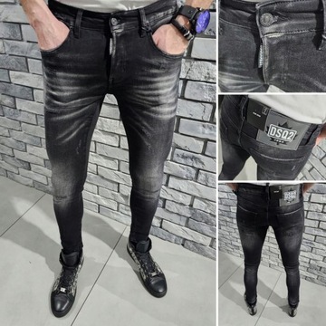 DSQUARED2 jeansy 46 Cool Guy Jean spodnie ICON D2 29/32 dsq2 przetercia