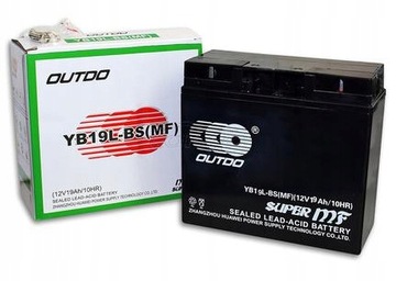 Akumulator Outdo YT19BL-BS YB19L-BS 51913 19Ah